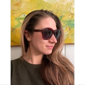 Céline Red Sunglasses